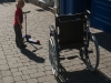 Boy vs. Wheelchair